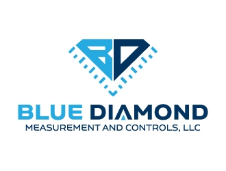 Blue Diamond Measurement and Controls, LLC logo design by jaize