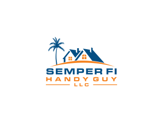 Semperr Fi Handy Guy Logo Design