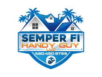 Semperr Fi Handy Guy logo design by reight