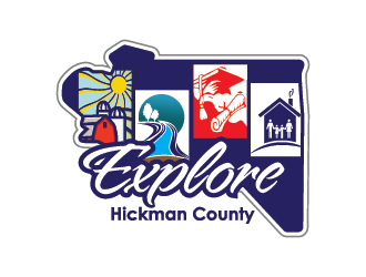 Explore Hickman County logo design by Andri