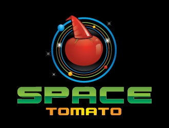 Space Tomato logo design by Suvendu