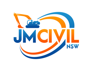 JM CIVIL NSW logo design by shikuru
