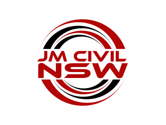 JM CIVIL NSW logo design by Greenlight