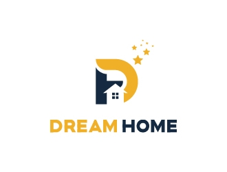 DreamHome  logo design by imsaif