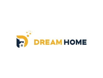 DreamHome  logo design by imsaif