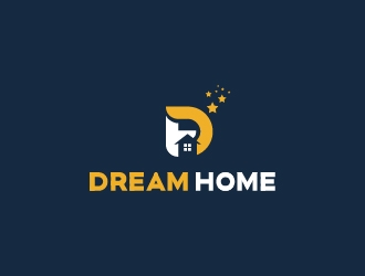 DreamHome  logo design by imsaif