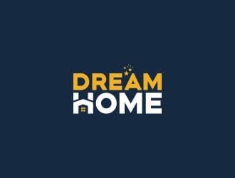 DreamHome  logo design by imsaif