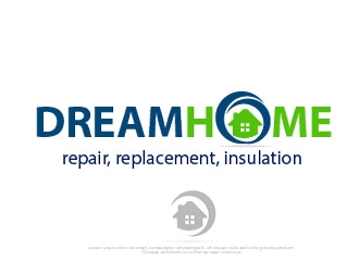 DreamHome  logo design by Muhammad_Abbas