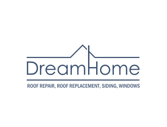 DreamHome  logo design by serprimero