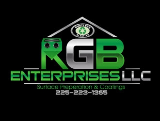 R G B ENTERPRISES LLC          Also we would like this incorporated in the logo. Surface Preperation & Coatings  225-223-1365 logo design by DreamLogoDesign