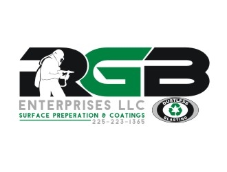 R G B ENTERPRISES LLC          Also we would like this incorporated in the logo. Surface Preperation & Coatings  225-223-1365 logo design by aladi