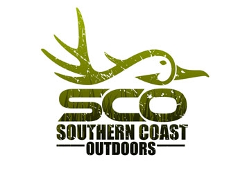 Southern Coast Outdoors (SCO) logo design by DreamLogoDesign