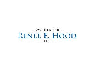 Law Office of Renee E. Hood, LLC logo design by pakNton