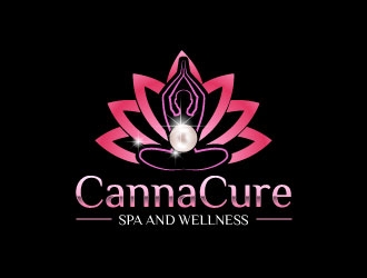 CannaCure Spa and Wellness  logo design by uttam