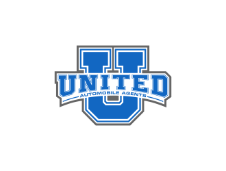 United Automobile Agents logo design by Shina