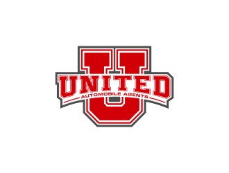 United Automobile Agents logo design by Shina