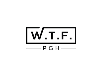 W.T.F. PGH logo design by checx