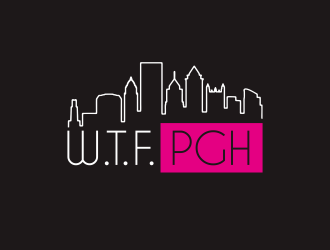 W.T.F. PGH logo design by YONK