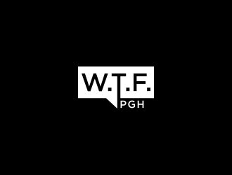 W.T.F. PGH logo design by L E V A R