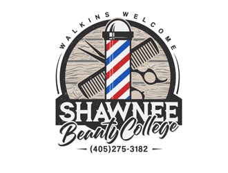 Shawnee Beauty College logo design by DreamLogoDesign
