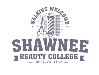 Shawnee Beauty College logo design by DreamLogoDesign