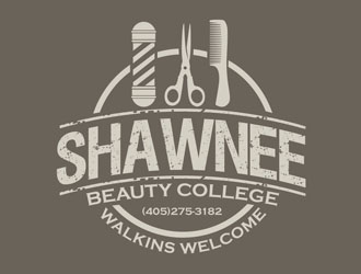 Shawnee Beauty College logo design by DreamLogoDesign