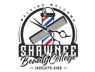 Shawnee Beauty College logo design by DreamLogoDesign