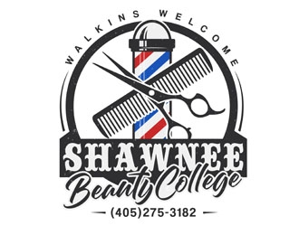 Shawnee Beauty College logo design by DreamLogoDesign