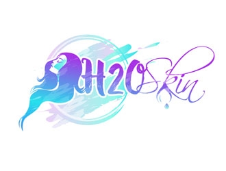 H2O Skin logo design by DreamLogoDesign