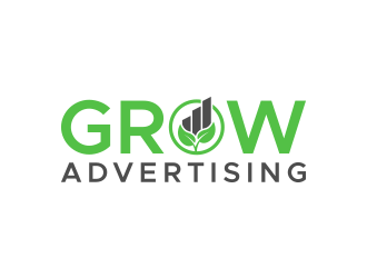 Grow Advertising logo design by lexipej