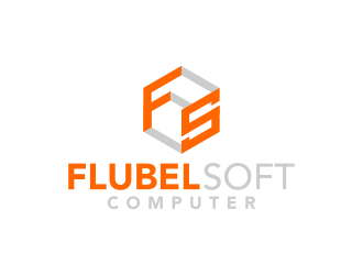 Flubelsoft computer logo design by ingepro