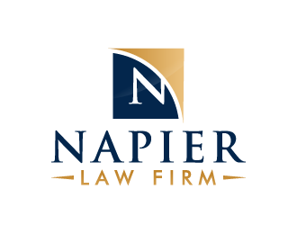 Napier Law Firm logo design by akilis13
