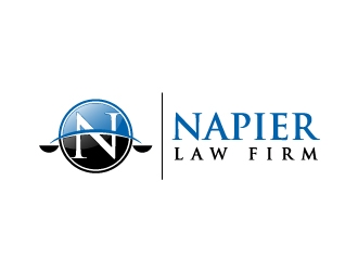 Napier Law Firm logo design by kgcreative