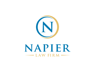 Napier Law Firm logo design by salis17