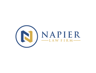 Napier Law Firm logo design by RIANW
