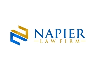 Napier Law Firm logo design by amar_mboiss