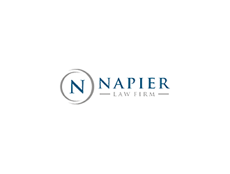 Napier Law Firm logo design by checx