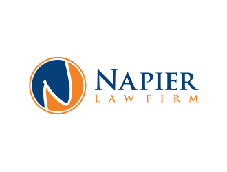 Napier Law Firm logo design by nurul_rizkon