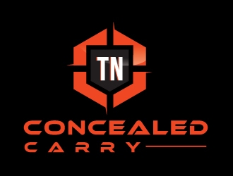 TN Concealed Carry logo design by Suvendu