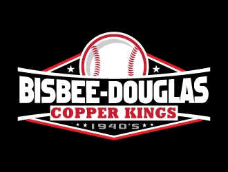 Bisbee-Douglas Copper Kings logo design by Suvendu