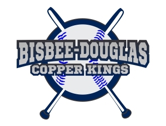 Bisbee-Douglas Copper Kings logo design by ElonStark