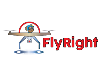FlyRight logo design by nona