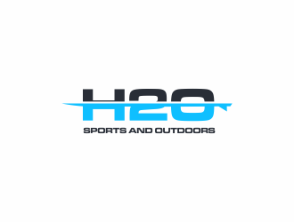 H2O Sports and Outdoors logo design by ammad