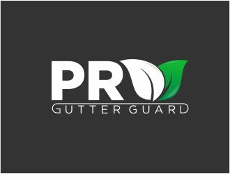 Pro Gutter Guard logo design by 48art