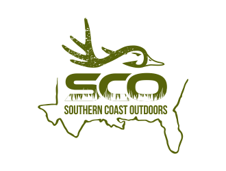 Southern Coast Outdoors (SCO) logo design by Girly