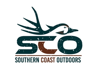 Southern Coast Outdoors (SCO) logo design by DreamLogoDesign