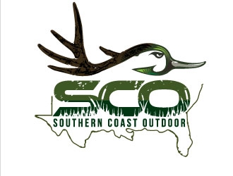 Southern Coast Outdoors (SCO) logo design by riezra