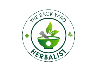 The Back Yard Herbalist logo design by KHAI