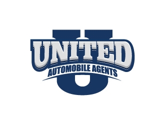 United Automobile Agents logo design by artbitin