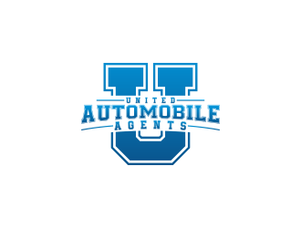 United Automobile Agents logo design by Shina